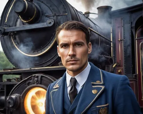 railwayman,stationmaster,caviezel,trainman,trainmaster,pkp,gaetjens,engineman,willink,dowding,mcconaughey,brakeman,neville,ravenclaw,hogwarts express,siegbahn,stanier,reichsbahn,13 august 1961,tietjens,Art,Classical Oil Painting,Classical Oil Painting 24