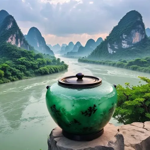 guilin,yangshuo,yangshao,yinzhen,tea zen,wuyi,asian teapot,gongfu,yunnan,huangshan,guizhou,wuzong,haiyuan,fragrance teapot,green landscape,xiangshan,chayng,longsheng,haicang,huashan,Unique,Design,Logo Design