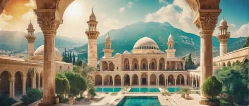 arabic background,seregil,theed,andalus,marble palace,citadels,caliphs,agrabah,ramadan background,haramain,mosques,dorne,ancient city,karakas,islamic architectural,persia,riad,persian architecture,grand mosque,deruta,Photography,Artistic Photography,Artistic Photography 07