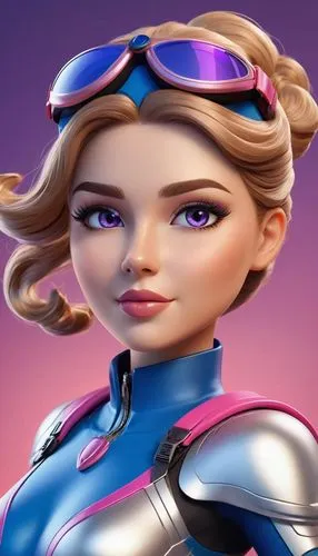 cyberstar,fembot,zenon,arcee,ssx,zenonas,Unique,3D,3D Character