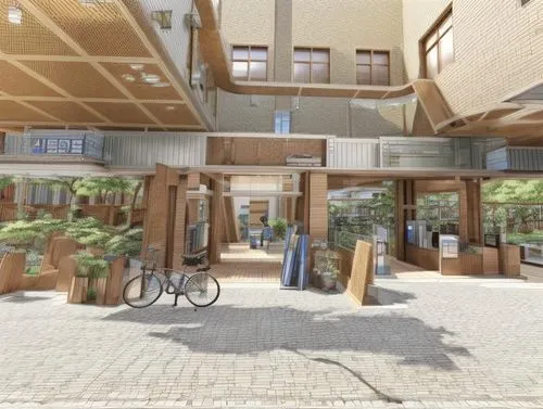 school design,eco hotel,kansai university,eco-construction,3d rendering,kanazawa,multistoreyed,archidaily,hanok,otaru aquarium,bike land,ryokan,render,japanese architecture,urban design,prefabricated buildings,new town hall,garden buildings,caravanserai,new housing development