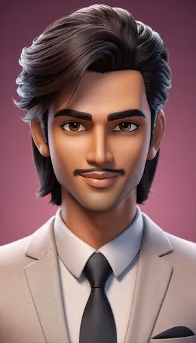 sanjaya,vivek,purab,manjeet,anirudh,saeed,Unique,3D,3D Character