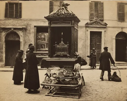 Compose a poetic description of the captivating stories found on Al Jazeera Net,street organ,street musicians,barrel organ,vendors,19th century,chiffonier,encarte,vendor,sepulchre,xix century,manneken