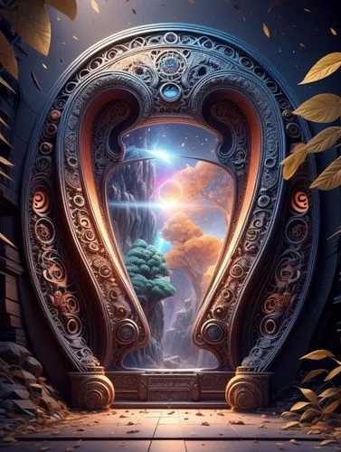 3d fantasy,fantasy picture,magic mirror,cg artwork,mirror of souls,fantasy art,fantasia,keyhole,mermaid background,fairy door,enchanted,the door,frame flora,fae,pinocchio,musical background,music box,beautiful frame,music background,art background