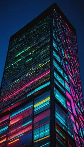 colored lights,colorful facade,colorful light,prism,tetris,colorful glass,glass building,light paint,rgb,abstract multicolor,light graffiti,vdara,disco,technicolor,abstract rainbow,technicolour,long exposure light,light art,njitap,the energy tower,Conceptual Art,Graffiti Art,Graffiti Art 11