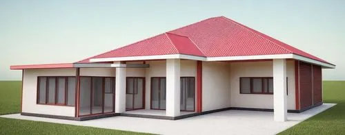 sketchup,prefabricated buildings,3d rendering,passivhaus,miniature house,dog house frame,Common,Common,Photography