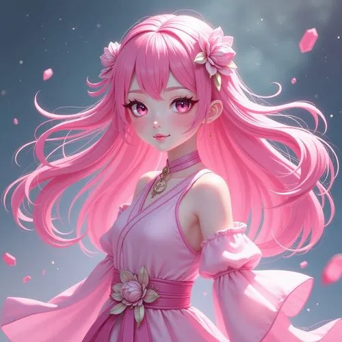 kofuku,euphemia,camellia,chibiusa,sakura blossom,rose quartz