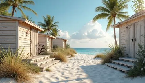 beach huts,beach hut,beach resort,bungalows,beachfront,beach house,tropical beach,caribbean beach,dream beach,seaside resort,white sandy beach,beach landscape,hideaways,huts,seaside country,beach scenery,caye caulker,floating huts,3d rendering,beachhouse,Photography,General,Realistic