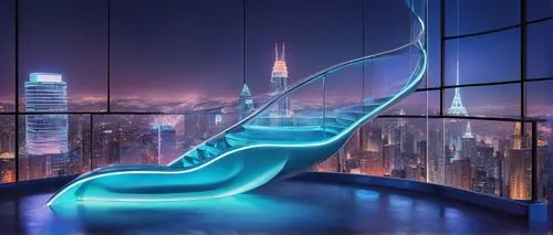 skybridge,skywalks,skywalking,skywalk,escaleras,stairway,hanging chair,escalera,escalatory,skycycle,futuristic architecture,the observation deck,stairway to heaven,electronico,winding steps,escalators,vertiginous,escalator,futuristic,observation deck,Illustration,Abstract Fantasy,Abstract Fantasy 13