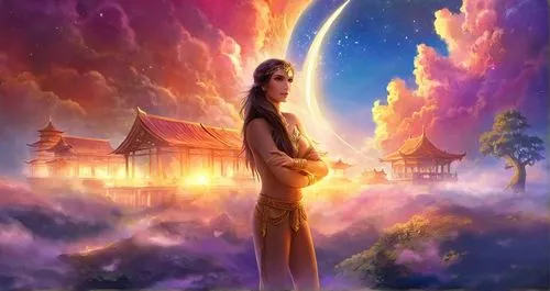 inanna,palyul,qabalah,guanyin,ashtar,eckankar,astral traveler,fantasy picture,vishwamitra,ennead,akashic,theravada buddhism,dhamma,asherah,promethea,somtum,nephthys,nichiren,samsara,srivatsa,Illustration,Realistic Fantasy,Realistic Fantasy 01