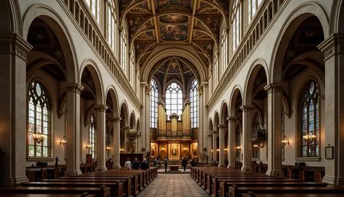 interior view,transept,nave,interior,the interior,pieterskerk,cathedral st gallen,kerk,st marienkirche,presbytery,aachen cathedral,friborg minster,santa maria degli angeli,sspx,jesuit church,collegiate basilica,st -salvator cathedral,niekerk,choir,marienkirche