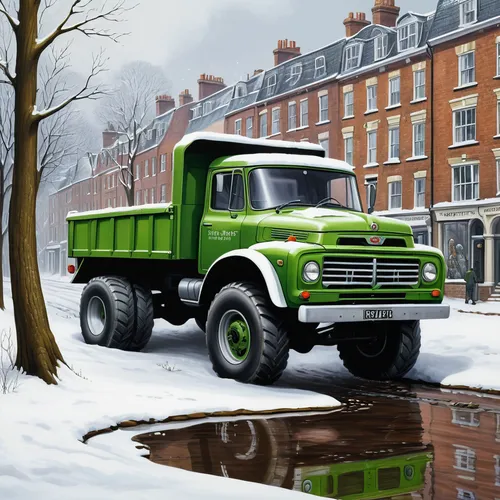 ford cargo,ford truck,ford f-series,dodge power wagon,kamaz,magirus,ford model aa,christmas pick up truck,studebaker m series truck,studebaker e series truck,m35 2½-ton cargo truck,christmas truck,land rover series,unimog,snowplow,ford mainline,snow plow,land rover defender,christmas truck with tree,ford pampa,Conceptual Art,Fantasy,Fantasy 30