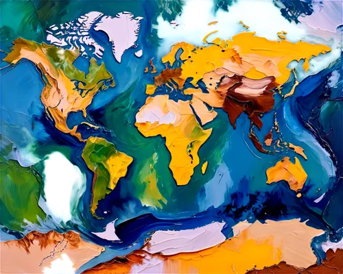 world map,world's map,rainbow world map,map of the world,continents,earth in focus,riopelle,geoid,longitudes,eumetsat,metop,watercolor paint strokes,northern hemisphere,worldview,world digital painting,continent,bathymetry,african map,old world map,supercontinents,Conceptual Art,Oil color,Oil Color 20