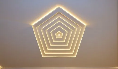 Gypsum decoration in the ceiling of a room with hidden LED lighting,a room that has some kind of white and light on it,wall light,wall lamp,ceiling light,velux,flavin,luminaire,Photography,General,Rea