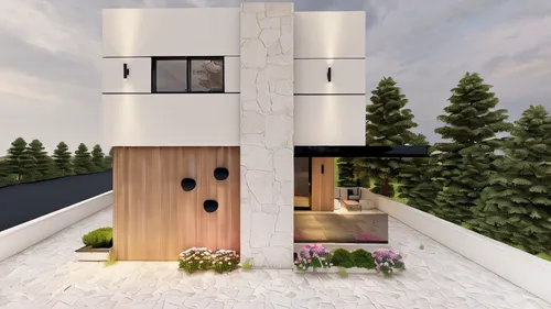 cubic house,modern house,modern architecture,cube house,inverted cottage,3d rendering,cube stilt houses,residential house,frame house,build by mirza golam pir,smart house,timber house,wooden house,render,dunes house,flat roof,two story house,house shape,modern style,smart home