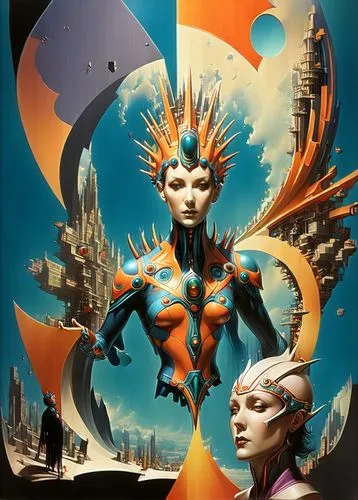 promethea,sci fiction illustration,afrofuturism,zauriel,planescape,priestesses,telepath,sundancer,transistor,solara,solaris,dieckmann,coville,meridians,mcniven,fantasy art,symbolists,etheria,tsuneo,lifeforms,Unique,3D,Panoramic