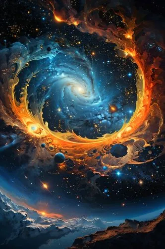 spiral galaxy,cosmic eye,spiral nebula,universo,space art,galaxy collision,colorful spiral,supernovae,universe,galaxy,cosmological,the universe,galactic,bar spiral galaxy,cosmology,astronomy,galaxia,circumstellar,galaxy soho,univers,Illustration,Children,Children 06