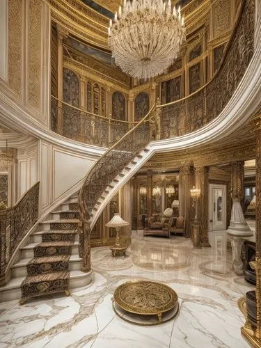 marble floor,luxury hotel,marble palace,staircase,emirates palace hotel,luxury property,winding staircase,outside staircase,circular staircase,ornate,luxurious,luxury,luxury real estate,entrance hall,