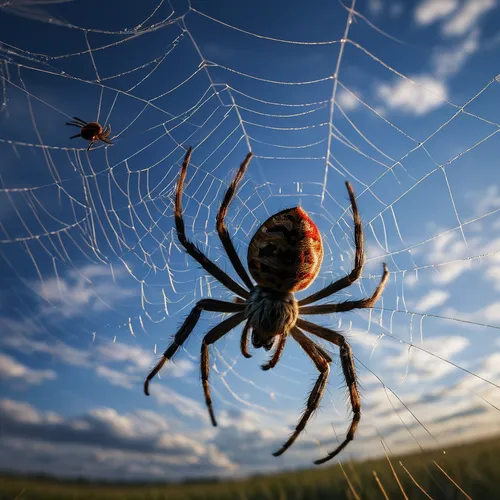 orb-weaver spider,araneus,baboon spider,european garden spider,spider silk,tangle-web spider,araneus cavaticus,widow spider,argiope,araneus diadematus,funnel web spider,garden spider,walking spider,spider the golden silk,arachnid,spider,edged hunting spider,st andrews cross spider,acorn leaf orb web spider,yellow garden spider,Photography,Documentary Photography,Documentary Photography 22