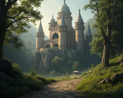 fairytale castle,fairy tale castle,theed,riftwar,nargothrond,rivendell,Photography,General,Realistic