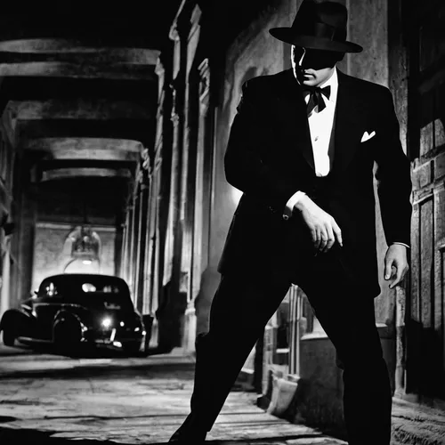 film noir,al capone,humphrey bogart,secret agent,smooth criminal,mobster,spy visual,bram stoker,blind alley,private investigator,detective,james bond,smoking man,holmes,slender,black city,agent 13,hitch,gentlemanly,black hat,Photography,Black and white photography,Black and White Photography 08