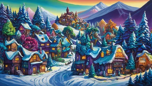 winter village,christmas landscape,aurora village,alpine village,christmas snowy background,ski resort,christmas town,mountain village,christmas village,winter landscape,snow landscape,snow scene,winter background,christmas scene,north pole,winter house,christmasbackground,snowy landscape,mountain settlement,nativity village,Unique,Paper Cuts,Paper Cuts 01