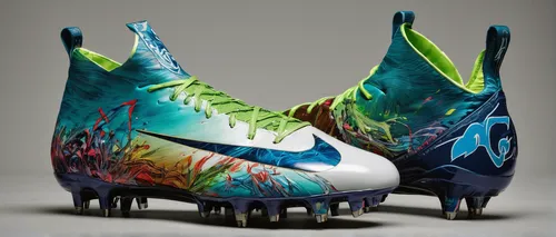 Craft personalized football cleats for a rising star athlete.,football boots,american football cleat,cleat,crampons,soccer cleat,football equipment,vapors,football gear,women's boots,galaxies,track sp