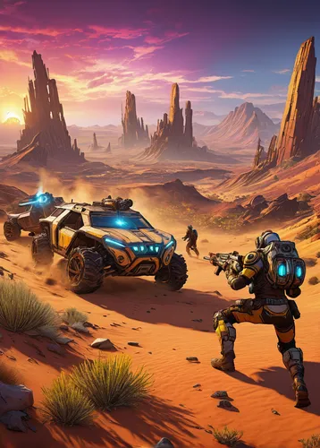 desert racing,desert safari,desert run,desert background,desert planet,desert desert landscape,rally raid,desert landscape,the desert,capture desert,desert,atv,game art,moon valley,wasteland,game illustration,futuristic landscape,off-road vehicles,sand road,mad max,Art,Classical Oil Painting,Classical Oil Painting 13