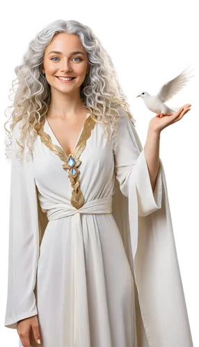 allura,daenerys,dolezal,ororo,obatala,azari,karg,celtic woman,divine healing energy,margolyes,aja,silver,galadriel,jenji,melia,blicksilver,krietor,dove of peace,thorhild,arisia,Illustration,Abstract Fantasy,Abstract Fantasy 23