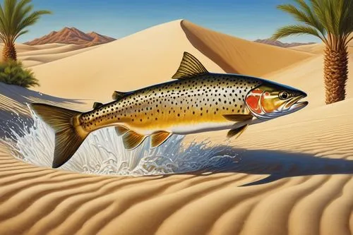 brown trout,fjord trout,arctic char,coastal cutthroat trout,rainbow trout,fishing lure,cutthroat trout,surface lure,freshwater fish,napoleon fish,oncorhynchus,fish in water,fish oil,barramundi,common carp,big-game fishing,feeder fish,forest fish,fishing float,brocade carp,Illustration,Realistic Fantasy,Realistic Fantasy 09