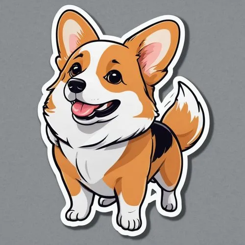 corgi,corgis,pembroke welsh corgi,welsh corgi,welschcorgi,the pembroke welsh corgi,ein,corgi face,sheeb,telegram icon,inu,twitch icon,welsh corgi cardigan,dog illustration,shib,clipart sticker,sticker,flat blogger icon,doge,bork,Unique,Design,Sticker