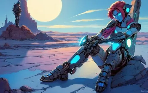 gaige,arcee,wildstar,lagann,widowmaker,kawamori,Illustration,Children,Children 01