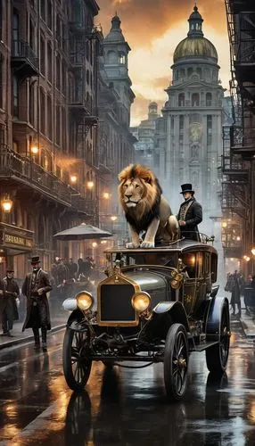 blacksad,gringotts,rolls royce 1926,photoshop manipulation,syberia,amstutz,photo manipulation,historical ride,bulgakov,willink,carnivale,disneynature,gustave,delage,mgm,vintage cars,skyfall,lion's coach,epoque,carmania,Conceptual Art,Fantasy,Fantasy 22