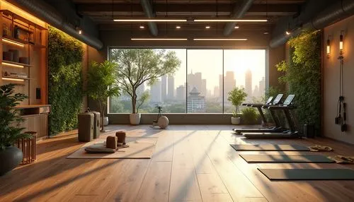 fitness room,loft,modern room,fitness facility,indoor,living room,dojo,gymnastics room,livingroom,fitness center,sunroom,apartment,modern office,an apartment,yoga mat,modern living room,yoga mats,home interior,indoors,therapy room,Photography,General,Realistic