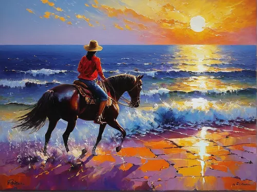 man and horses,oil painting on canvas,el mar,oil painting,colorful horse,horseback,painted horse,sea landscape,man at the sea,art painting,horseman,horse herder,landscape with sea,khokhloma painting,palomino,oil on canvas,painting technique,sun and sea,seascape,horse riders,Photography,Documentary Photography,Documentary Photography 18