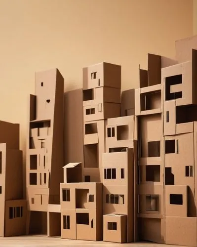 cardboard boxes,boxes,blocks of houses,carton boxes,dollhouses,cube stilt houses,dolls houses,corrugated cardboard,multistorey,stack of moving boxes,cardboard,apartment blocks,multifamily,playhouses,an apartment,tenements,model house,storehouses,housing,townhomes,Illustration,Black and White,Black and White 26