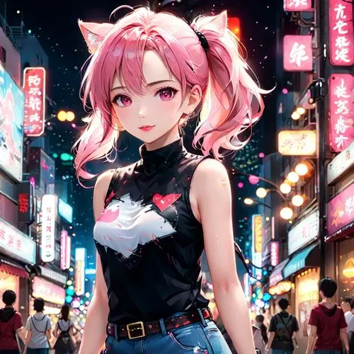 akiba,akihabara,shibuya,alisa,shibuya crossing,ikebukuro,shinjuku,kabukicho,tokimeki,sakura background,pink cat,iroha,harajuku,kuro,anime japanese clothing,kodori,rebiya,japanese sakura background,junko,neko,Anime,Anime,Realistic