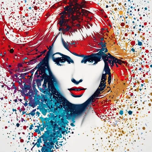 pop art style,red blue wallpaper,cool pop art,pop art girl,pop art colors,pop art woman,pop art background,effect pop art,pop art effect,swifty,pop art,popart,taylor,swiftlet,modern pop art,pop - art,taytay,taylori,swiftmud,red confetti,Art,Artistic Painting,Artistic Painting 42