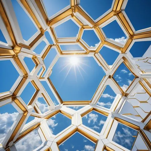 honeycomb structure,building honeycomb,hexagonal,hexagons,spaceframe,lattice window,hexagon,lattice windows,latticework,superlattice,etfe,roof structures,lattice,tracery,crossbeams,honeycomb grid,fullerene,hypercube,glass roof,solar cell base,Photography,Black and white photography,Black and White Photography 13