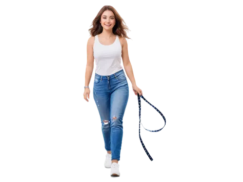 jeans background,skipping rope,jumping rope,denim background,jump rope,fashion vector,muguruza,alycia,garbi,rotoscoping,bellisario,girl walking away,transparent background,rotoscope,hande,rotoscoped,jeans,girl in overalls,leashes,png transparent,Art,Classical Oil Painting,Classical Oil Painting 27