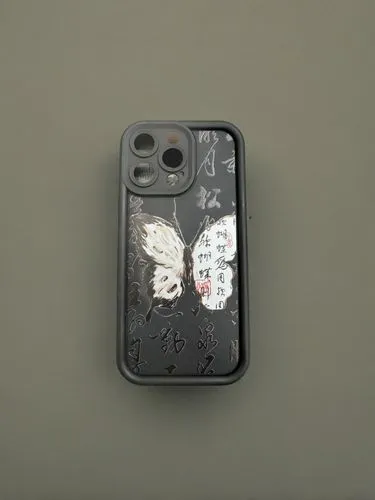 leaves case,mobile phone case,phone case,briquet griffon vendéen,phone clip art,gps case,photo of the back,mobile camera,video camera light,janome butterfly,petrol lighter,mobile phone accessories,canon speedlite,zippo,butterfly background,automotive side marker light,butterfly green,hesperia (butterfly),pocket lighter,isolated product image