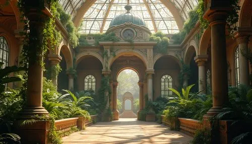 conservatory,glyptotek,palm house,the palm house,greenhouse,atriums,winter garden,orangery,glasshouse,hall of the fallen,dandelion hall,chhatris,victoriana,theed,orangerie,philodendrons,wintergarden,slott,gardens,crypts,Photography,General,Realistic