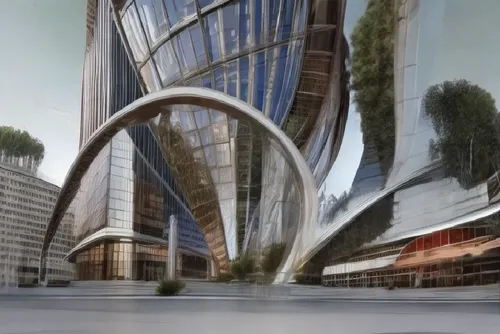 futuristic architecture,arcology,difc,esteqlal,morphosis,azrieli