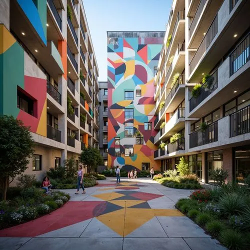 colorful facade,urban design,multifamily,googleplex,cohousing,biopolis,apartment complex,liveability,apartment block,palo alto,apartment blocks,painted block wall,apartment buildings,sunnyvale,emeryville,urbanism,seidler,nanterre,colorful city,rockridge