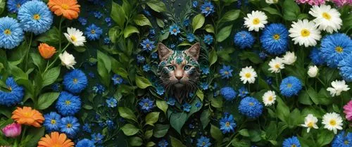 flower animal,flower background,garden-fox tail,floral background,tulip background,flower cat,spring background,bluebonnets,rocket flowers,bunny on flower,easter background,fox in the rain,hedgehunter,blanket of flowers,camouflage,floral digital background,rocket flower,wreath of flowers,paisley digital background,vulpes