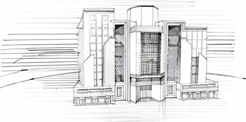 elevators,rotary elevator,elevator,multi-story structure,architect plan,revolving door,transmitter,technical drawing,entablature,doric columns,cross-section,building structure,cross section,electric t