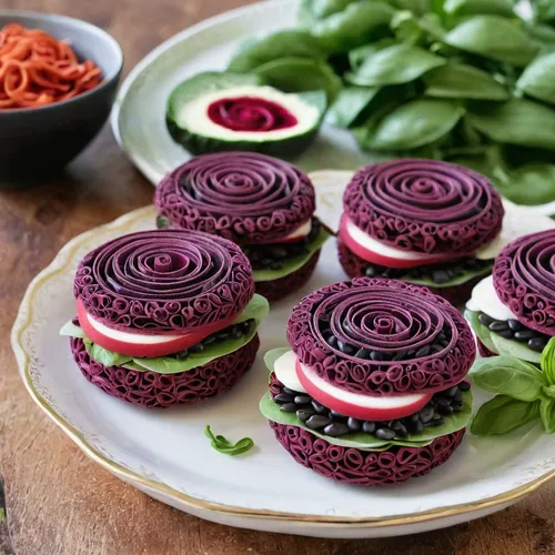 BEETROOT BASIL BLACK BEAN BURGERS - #vegan #vegetarian #dairyfree #glutenfree #eggfree #healthy #burger #recipe #begoodorganics,radicchio,beet greens,red beets,red cabbage,sliced eggplant,beets,beet,b