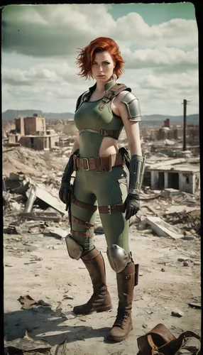 fallout4,retro woman,fallout,maureen o'hara - female,woman holding gun,nora,female warrior,retro women,huntress,post apocalyptic,fresh fallout,digital compositing,combat medic,super heroine,head woman,girl with a gun,lady medic,rubble,war correspondent,female worker,Photography,Documentary Photography,Documentary Photography 03