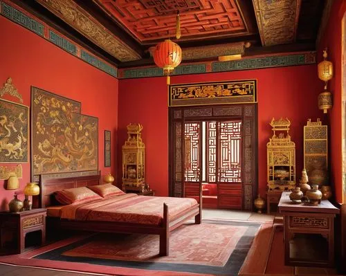 drepung,ornate room,bedchamber,kundun,pingyao,dzongkhag,interior decor,hall of supreme harmony,xiahe,punakha,sleeping room,dzongkhags,antechamber,amanresorts,dzongkha,rangjung,hengdian,khenpo,yunnan,japanese-style room,Illustration,Vector,Vector 12