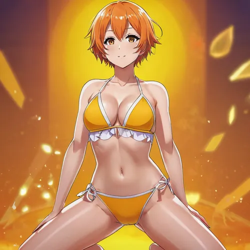 orange,sunburst background,sun,nami,fire angel,sun bride,oranges,more radiant,torii,sol,yellow orange,summer swimsuit,fire siren,ashitaba,toori,orange petals,wiz,orange color,tan-tan,tangerine